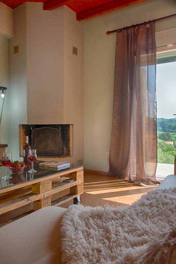 Modern Eco Friendly Villa Close To Town Pelekas Exterior photo